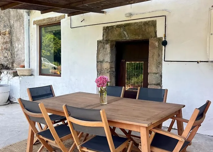 펜션 Casa De Piedra Y Lombera